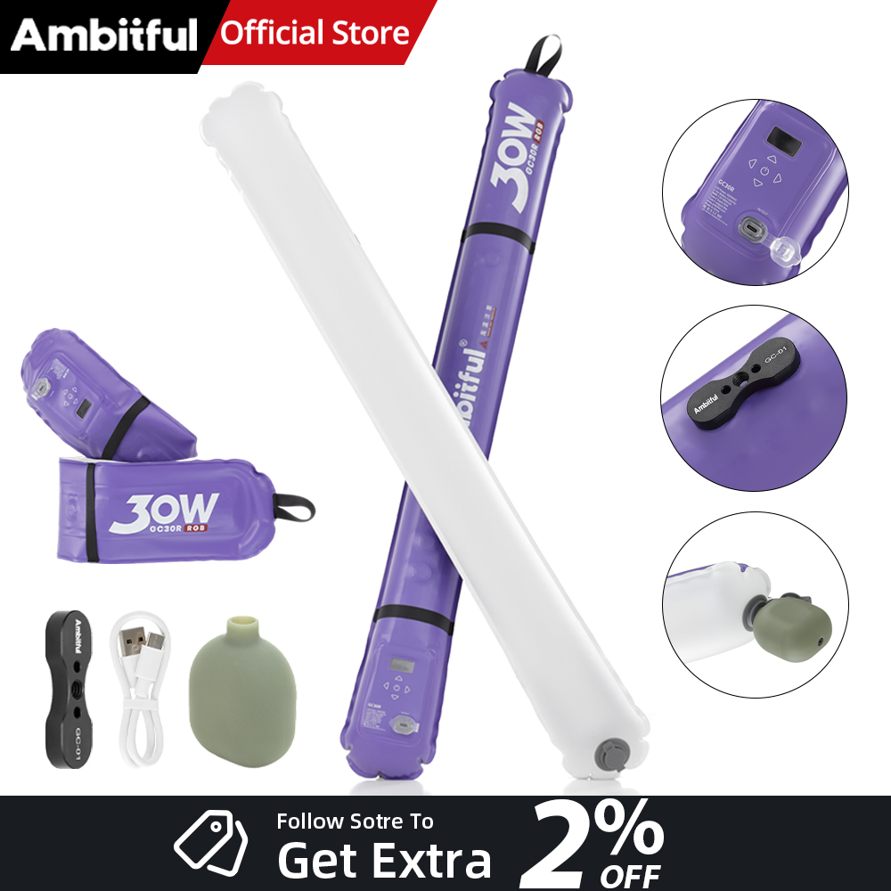 NOWY Kolor! Ambitful GC30R-Pur – Photography Lighting Youtube recenzja i cena