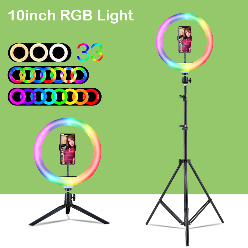 10-calowa (26 cm) lampa pierśc – Photography Lighting Youtube recenzja i cena
